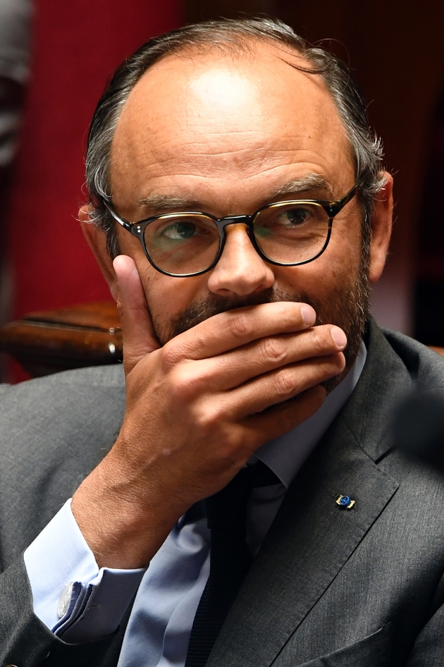 Le Premier ministre Edouard Philippe à l'Assemblée nationale à Paris le 16 mai 2018