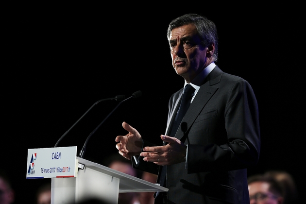 François Fillon en meeting le 16 mars 2017 à Caen
