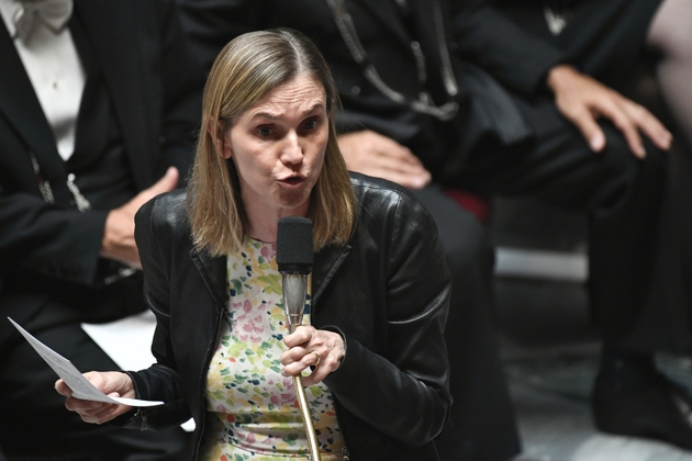 La secrétaire d'Etat à l'Economie Agnès Pannier-Runacher lors de son intervention à l'Assemblée nationale, le 23 juillet 2019