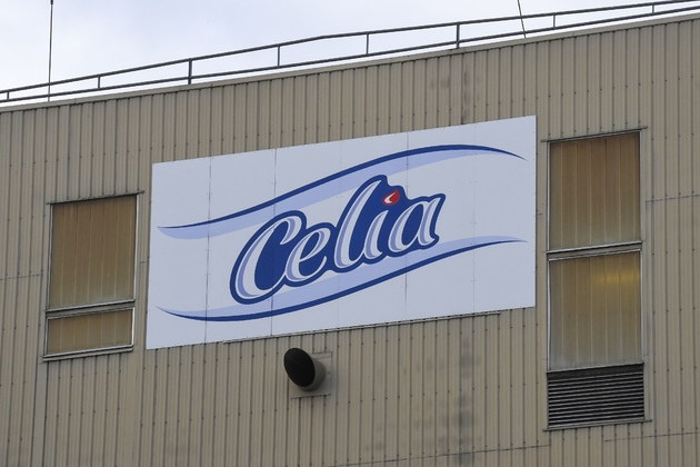 L'usine de lait infantile de la société laitière Celia qui appartient au groupe Lactalis à Craon (ouest), le 4 décembre 2017  