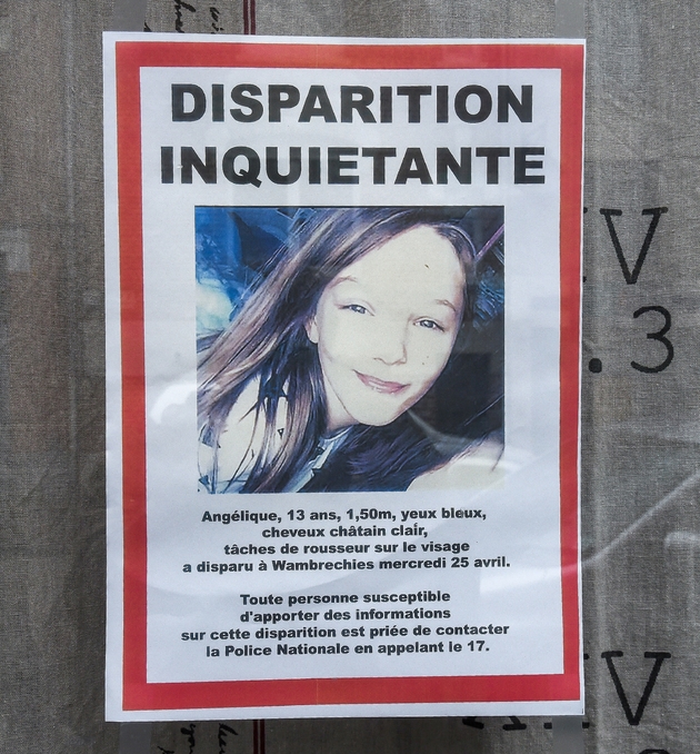 Angélique, 13 ans, a été retrouvée morte à Quesnoy-sur-Deûle dans le Nord, quelques jours après sa disparition