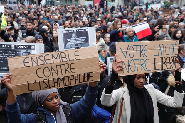 Manifestation contre l'islamophobie, le 10 novembre 2019 à Paris