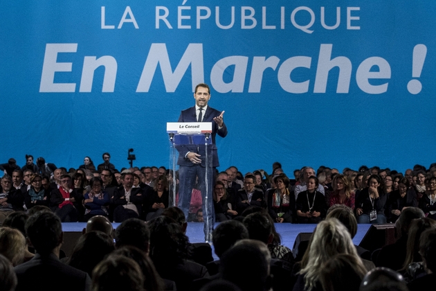 Christophe Castaner, responsable de La République en marche, le 18 novembre 2017 à Lyon