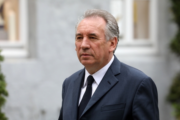 Le président du MoDem François Bayrou à Aachen, en Allemagne, le 10 mai 2018