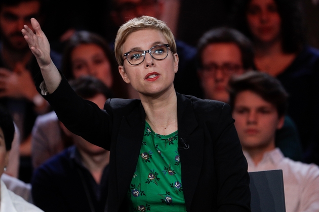 Clémentine Autain, député LFI le 24 janvier 2019 à Saint-Cloud