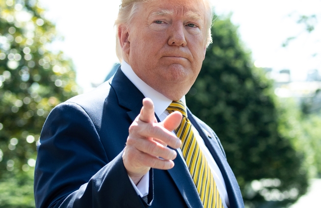 Donald Trump à la Maison Blanche en juin 2019