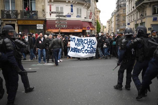 Manifestation anti-Macron du 