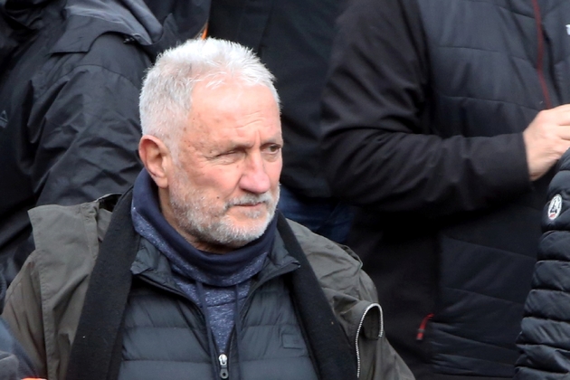 Charles Pieri, ex leader du FLNC lors d'une manifestation à Ajaccio le 3 février 2018
