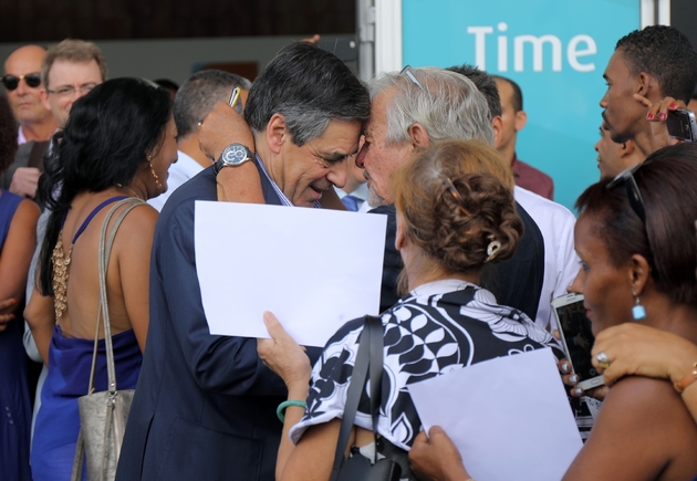 François Fillon, le 11 février 2017 à La Réunion