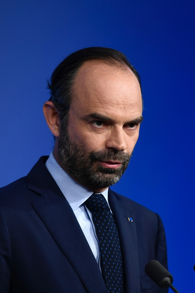 Le Premier ministre Edouard Philippe au congrès du MoDem, le 16 décembre 2017 à Paris 