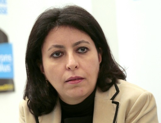 La sénatrice écologiste Leila Aïchi, le 10 décembre 2015 à Paris