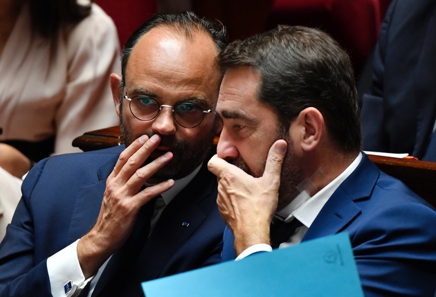 Edouard Philippe et Christophe Castaner le 31 juillet 2018