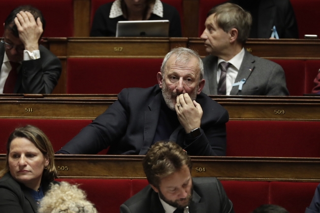 Le député François Pupponi à l'Assemblée nationale à Paris, le 3 avril 2018