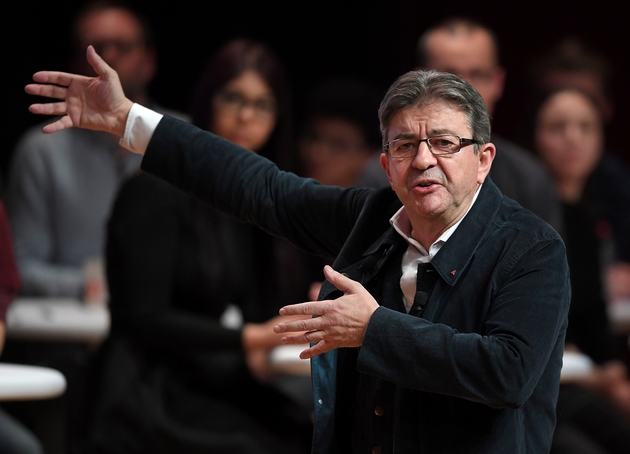 Jean-Luc Mélenchon le 15 février 2017 à Strasbourg
