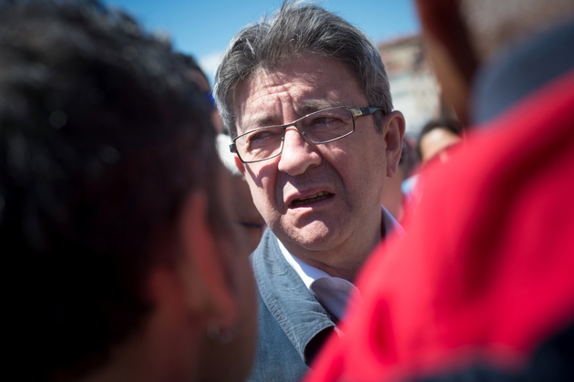 Le leader de la France insoumise, Jean-Luc Melenchon, à Marseille le 20 mai 2017