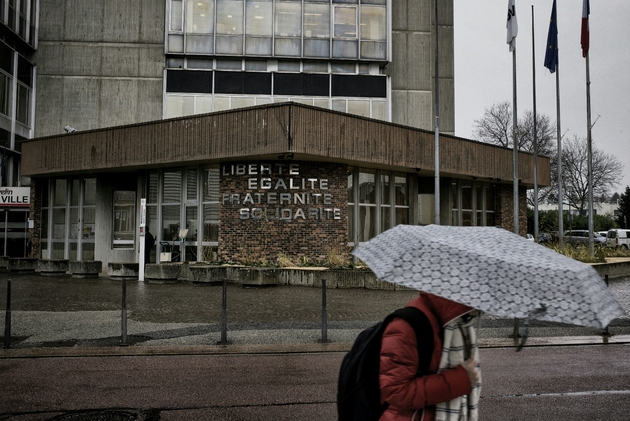 La  mairie de Vaulx-en-Velin le 7 février 2017