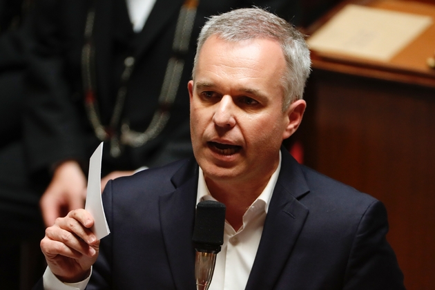 Le ministre de la Transition écologique François de Rugy à l'Assemblée nationale à Paris le 26 juin 2019