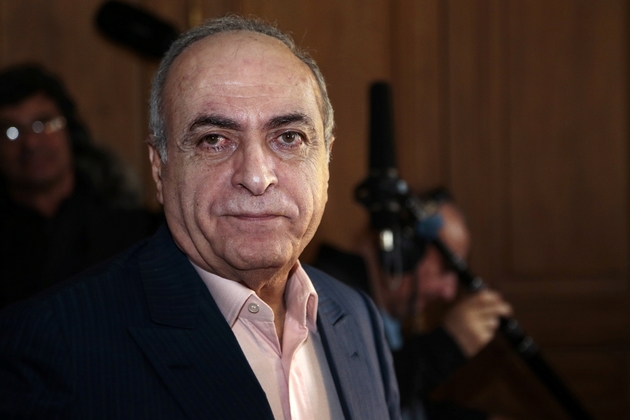 L'homme d'affaires franco-libanais Ziad Takieddine à Paris le 12 avril 2013