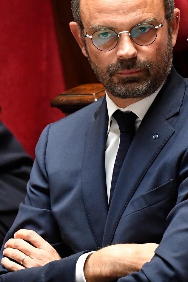 Le Premier ministre Edouard Philippe, à l'Assemblée nationale à Paris, le 9 octobre 2018