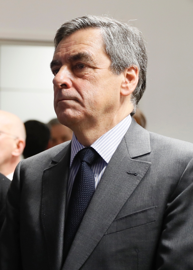 François Fillon en campagne à Athis-Mons, près de Paris, le 8 février 2017
