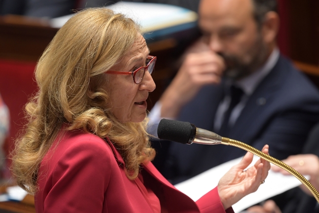 La ministre de la Justice Nicole Belloubet à l'Assemblée nationale, le 18 juin 2019 à Paris