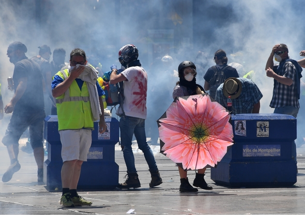 Manifestation à l'appel des 