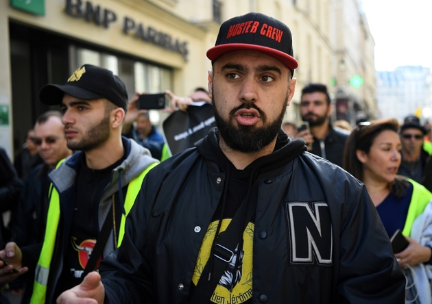 Eric Drouet une figure des Gilets Jaunes le 16 février 2019 à Paris