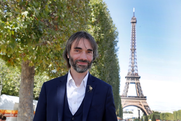 Cédric Villani, candidat à la mairie de Paris, le 6 septembre 2019 à Paris