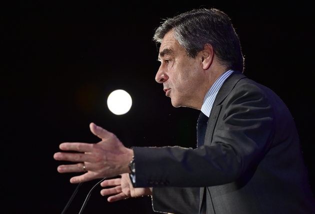 François Fillon en meeting le 21 mars 2017 à Courbevoie