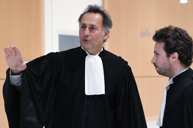 Pierre-Olivier Sur, avocat d'Isabelle Balkany, le 13 mai 2019 à Paris 