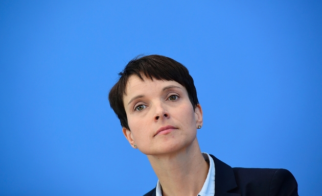 La cheffe du parti anti-immigration Alternative pour l'Allemagne (AfD) Frauke Petry à Berlin le 19 septembre 2016