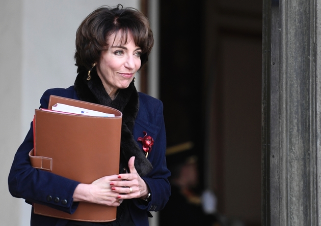 L'ancienne ministre de la santé Marisol Touraine à l'Élysée, le 22 mars 2017