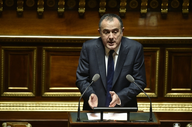 Didier Guillaume le 22 mars 2016 au Sénat à Paris