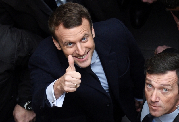 Emmanuel Macron le 14 mars 2017 à Lille