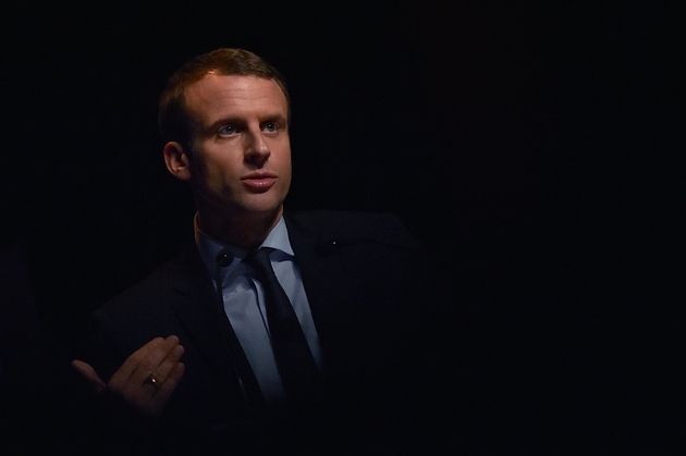 Emmanuel Macron à Pace le 8 décembre 2016