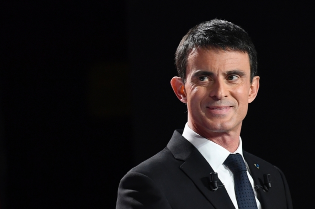 L'ex-Premier ministre Manuel Valls à Paris le 15 janvier 2016