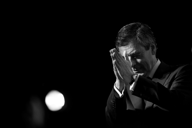 François Fillon, le candidat LR à la présidentielle, à Aubervilliers, le 4 mars 2017