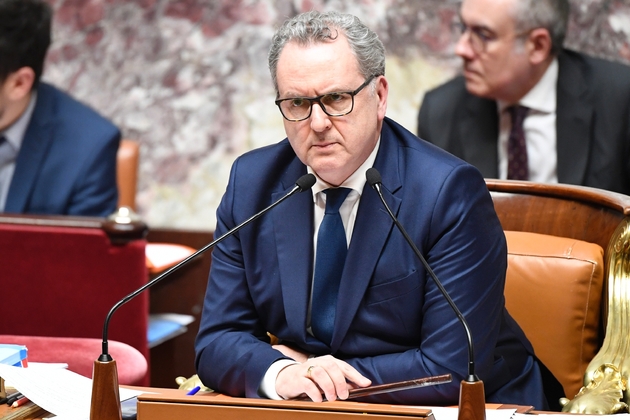 Le président de l'Assemblée nationale Richard Ferrand, le 10 avril 2019 à Paris