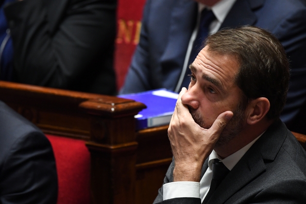 Christophe Castaner devant l'Assemblée nationale à Paris le 5 décembre 2018