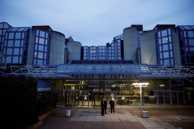 Vue extérieure en date du 3 mars 2017 du palais de justice de Bobigny