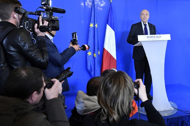 Alain Juppé le 6 mars 2017 à Bordeaux 