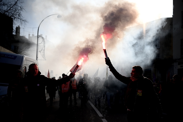 Manifestation anti-Lacron à Versailles le 20 janvier 2020