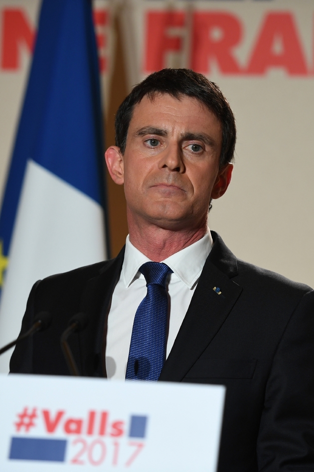 Manuel Valls, le 29 janvier 2017 à Paris