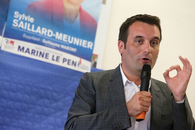 Florian Philippot, le 2 juin 2017 à Laon