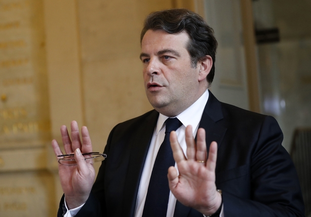 Thierry Solère le 14 février 2017 à l'Assemblée nationale à Paris