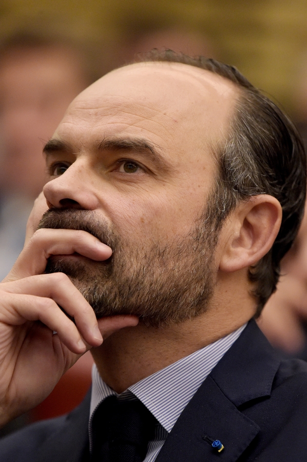 Le Premier ministre français Edouard Philippe à l'Assemblée nationale, à Paris le 22 janvier 2018