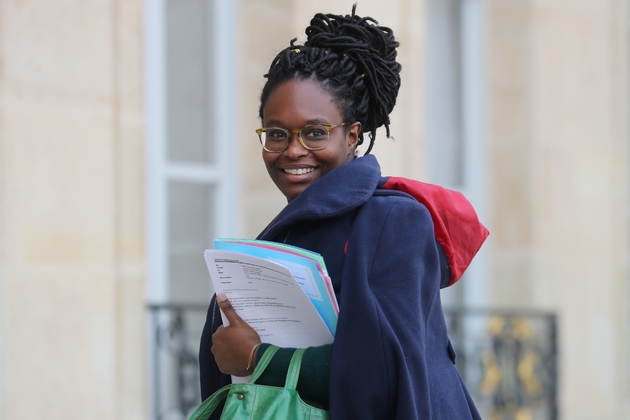 La porte-parole du gouvernement Sibeth Ndiaye, le 15 janvier 2020 à l'Elysée, à Paris