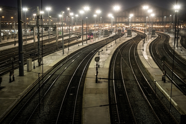 La gare du Nord déserte le 5 décembre 2019 pour cause de grève