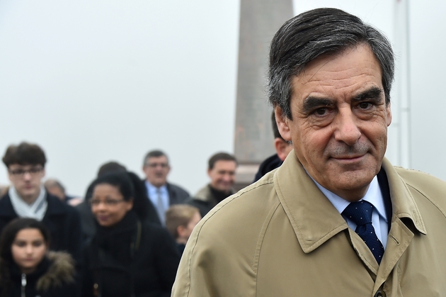 François Fillon le 11 décembre 2016 à Sablé-sur-Sarthe