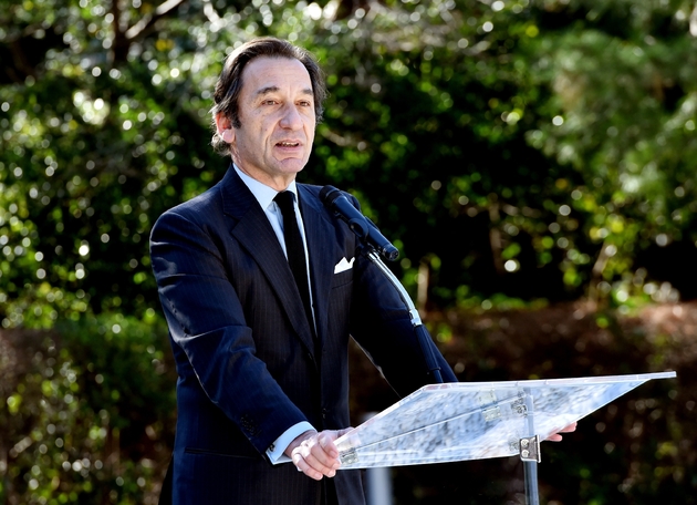L'ambassadeur de France au Japon Thierry Dana, le 8 janvier 2015 à Tokyo